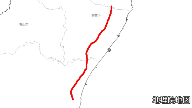 伊勢鉄道伊勢線路線図